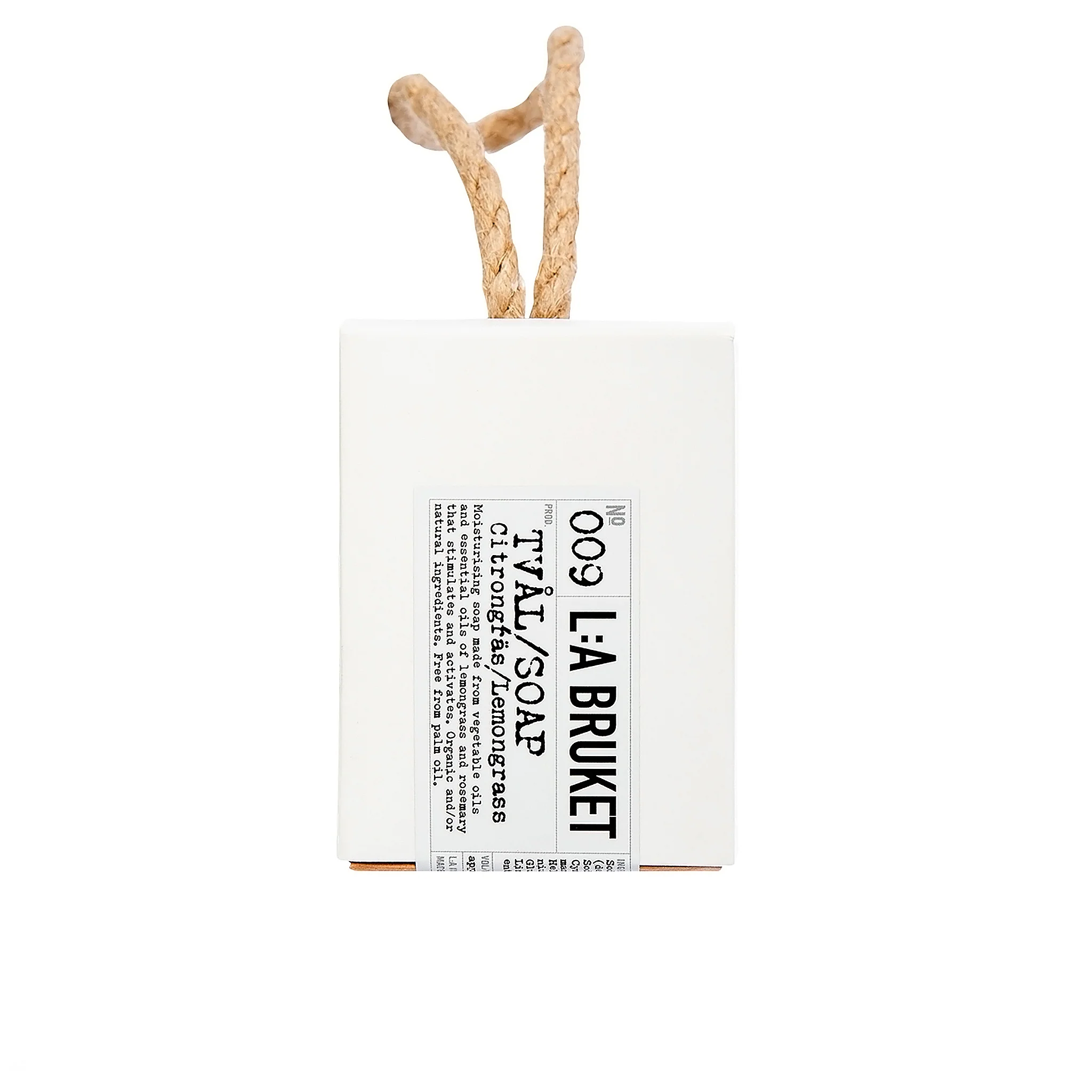 009 Bar soap Lemongrass - L:A Bruket - Image 4