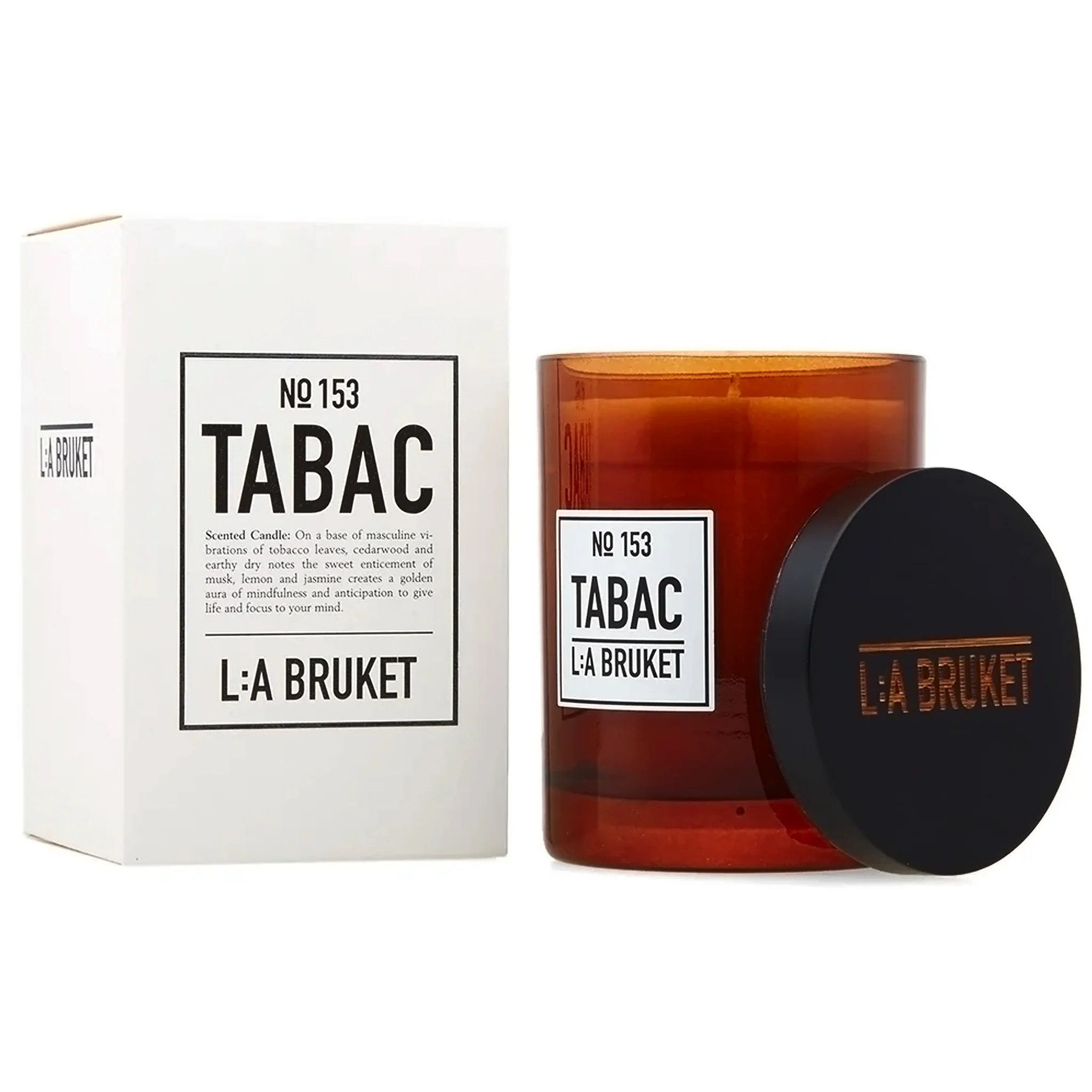 153 Scented Candle Tobacco - L:A Bruket - Image 2
