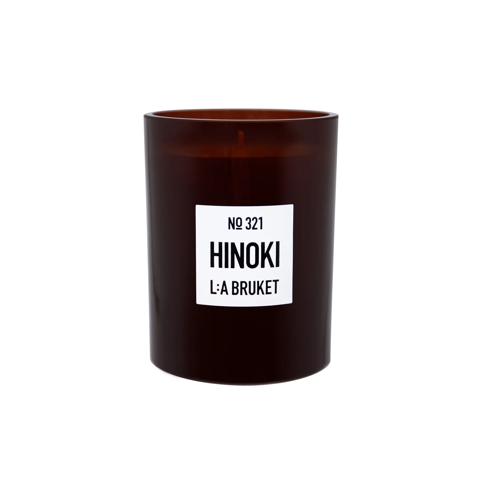 321 Scented Candle Hinoki - L:A Bruket