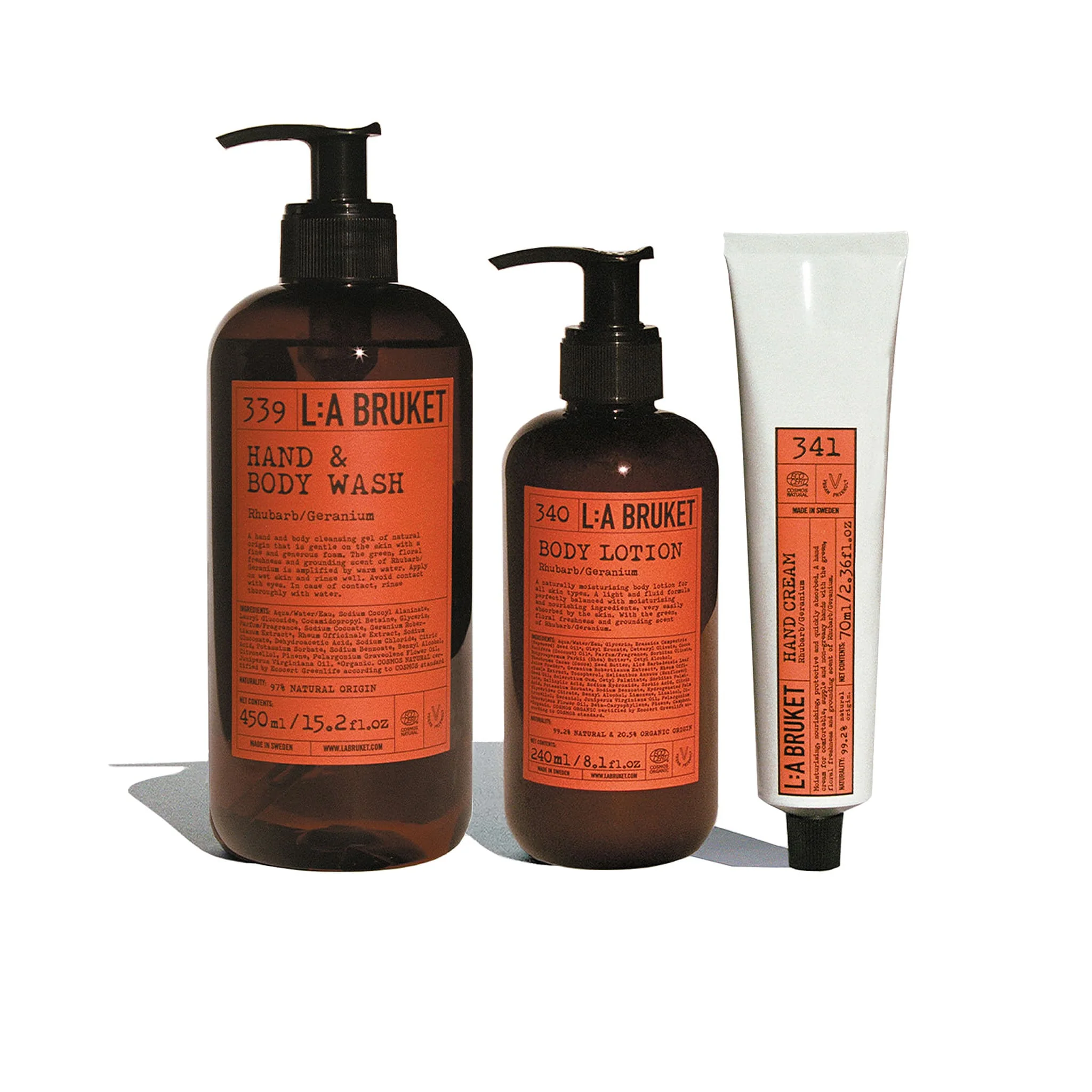 340 Body Lotion Rhubarb | Geranium - L:A Bruket - Image 5