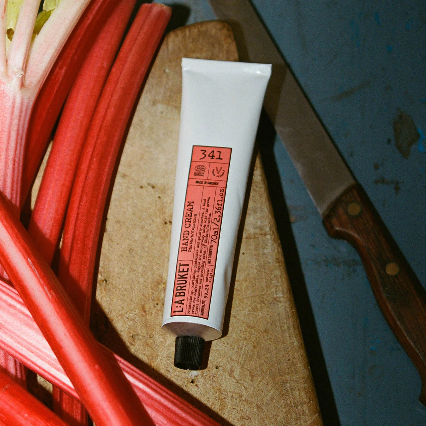 341 Hand Cream Rhubarb | Geranium - L:A Bruket - Image 3