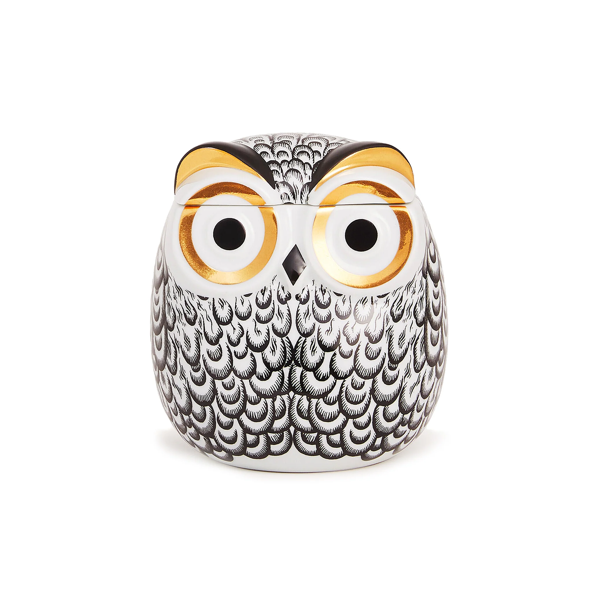 Barattolo Civetta Piumata - Fornasetti