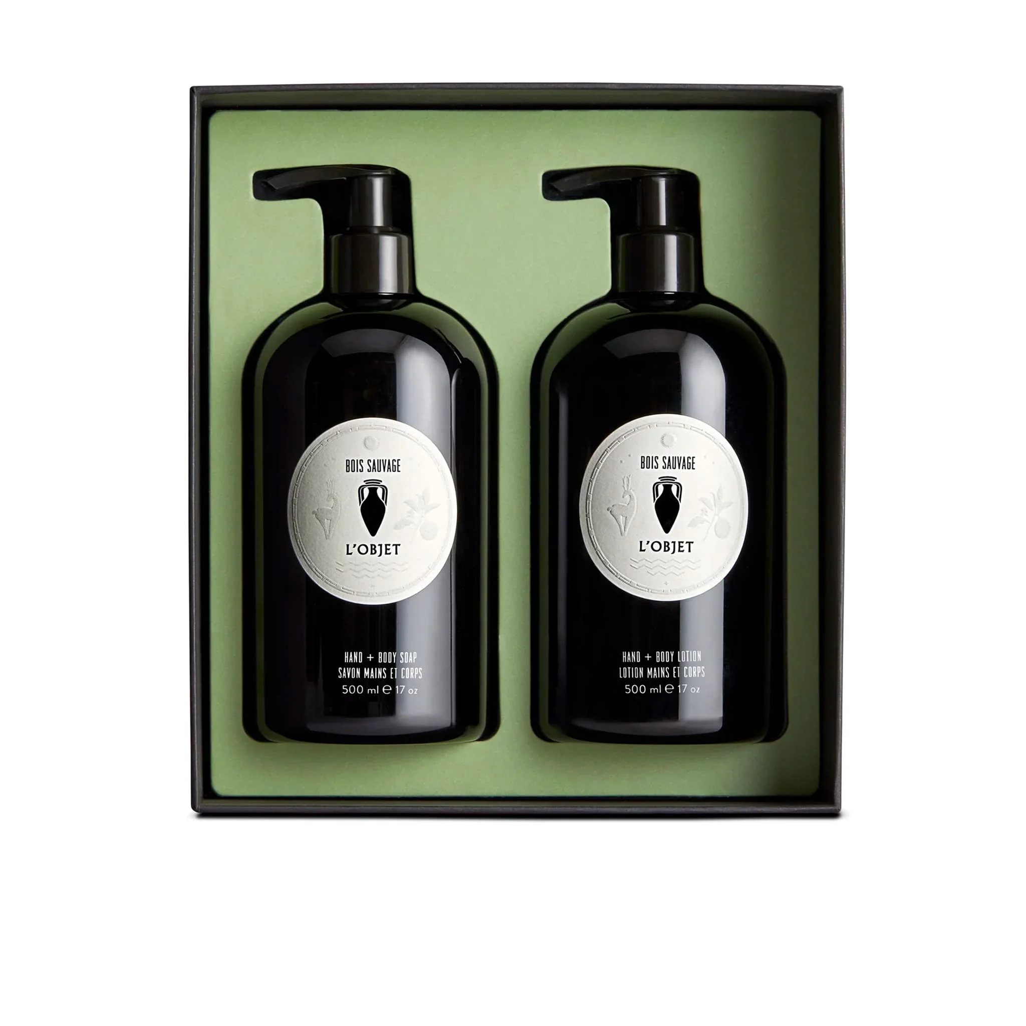 Bois Sauvage Soap + Lotion Duo Set - L'Objet - Image 2