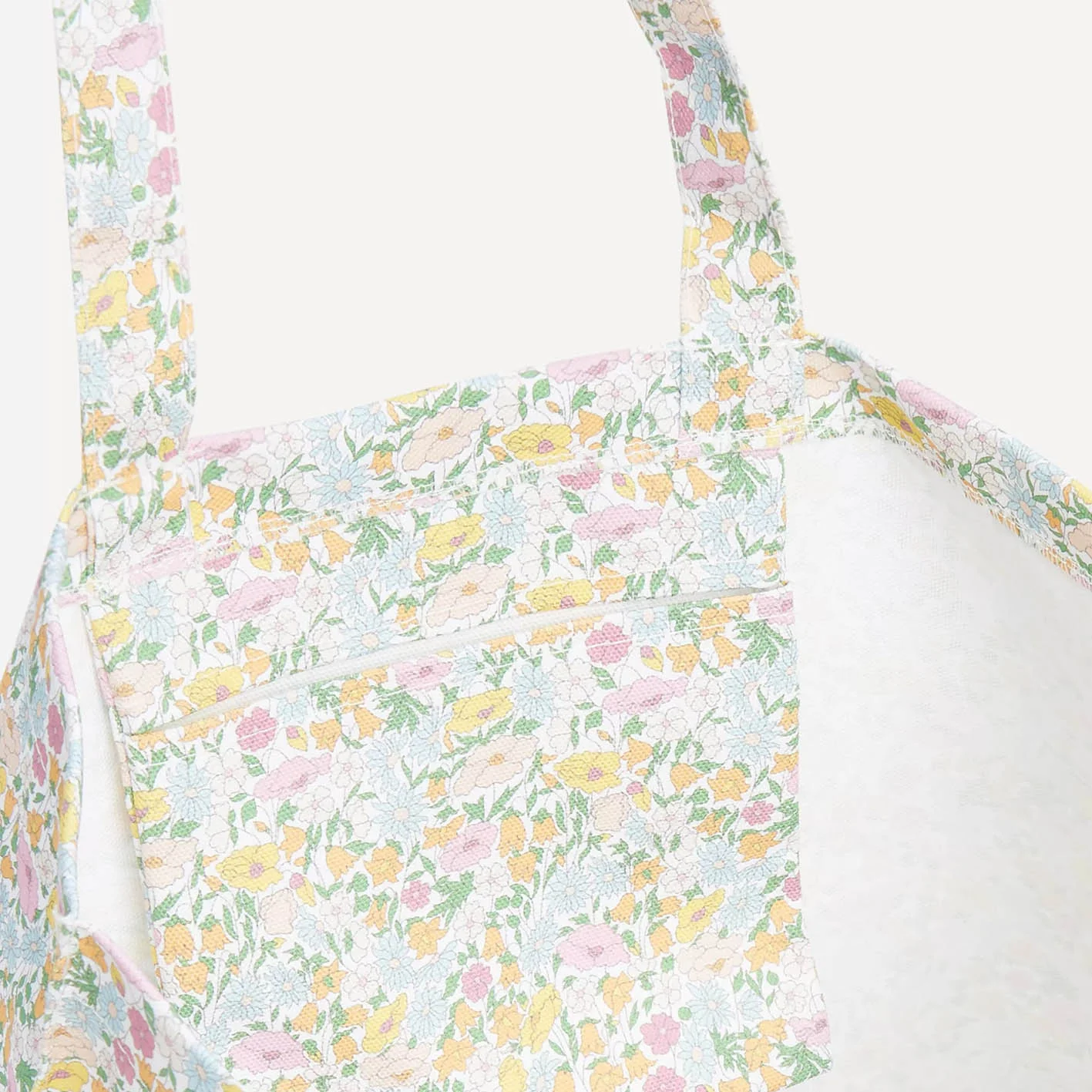 Tote Bag in Cotone Poppy Forest - Liberty London - Image 3