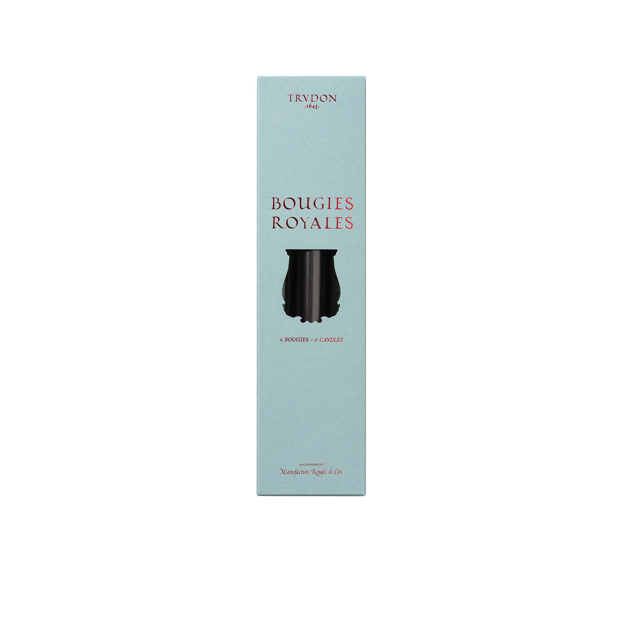 Box di 6 Candele Black Royale - Trudon - Image 2