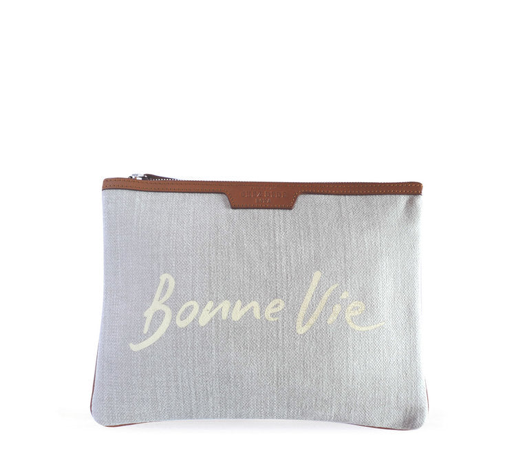 Clutch Bonne Vie Grey - Chez Dede