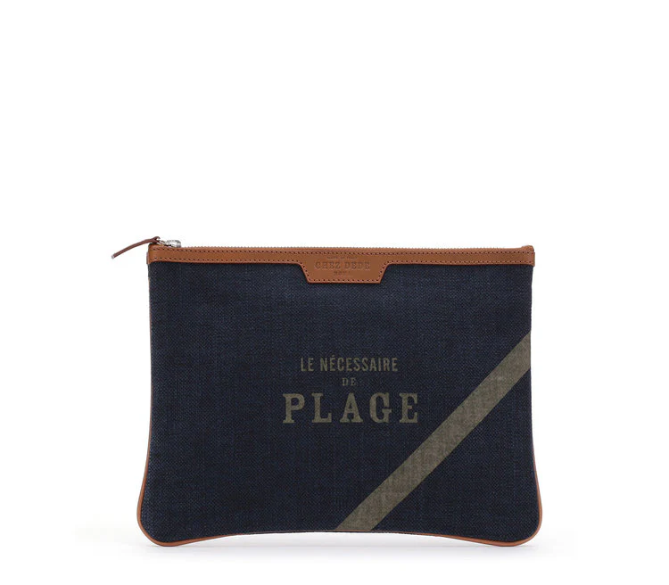 Clutch Nécessaire de Plage Myrtille - Chez Dede