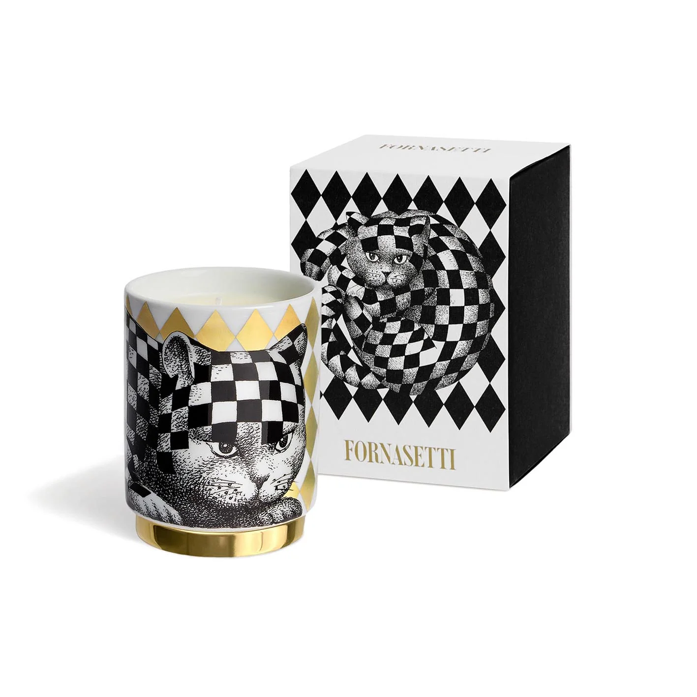 High Fidelity Quadrettato Candela Immaginazione - Fornasetti - Image 4