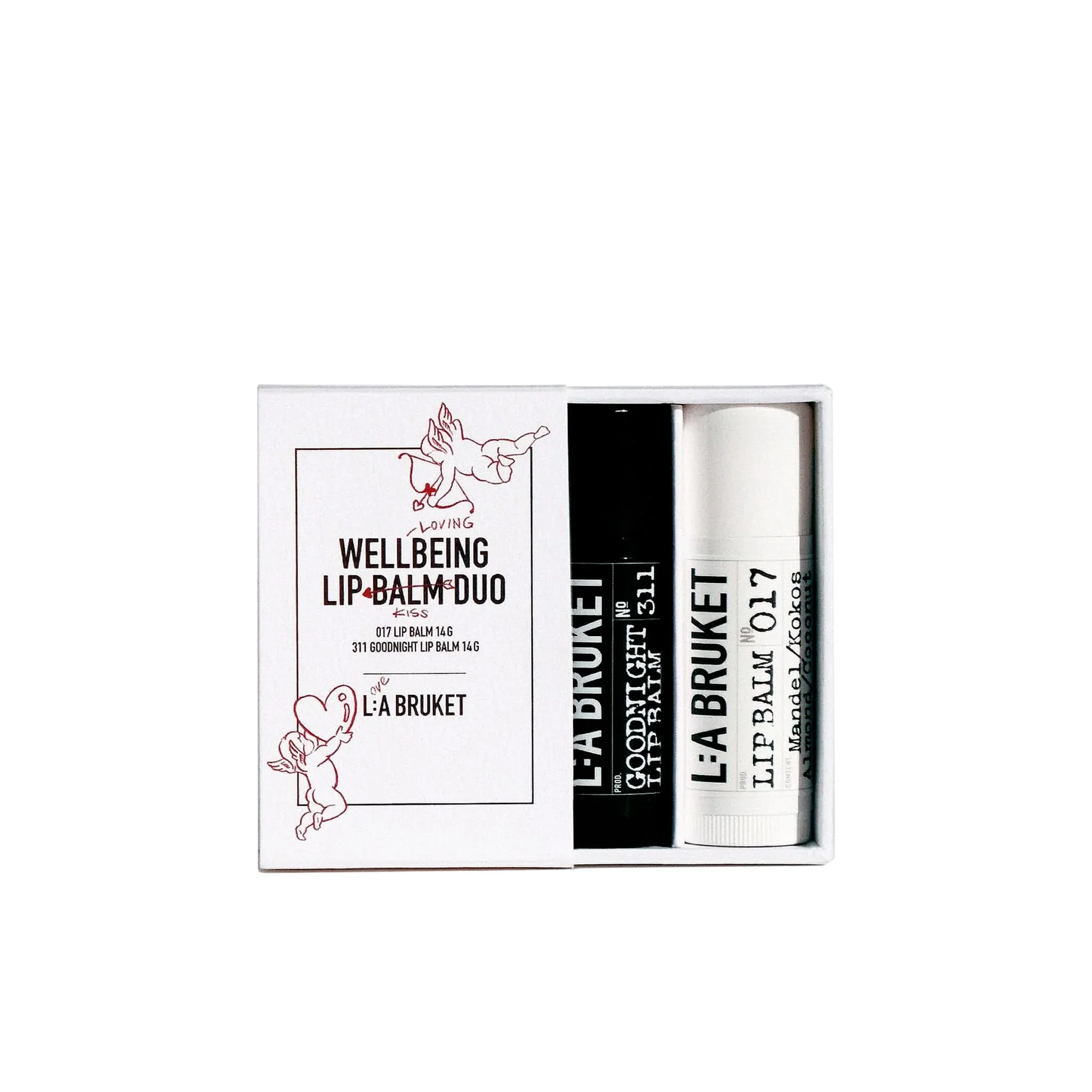 Lovers Lip Balm Duo - L:A Bruket