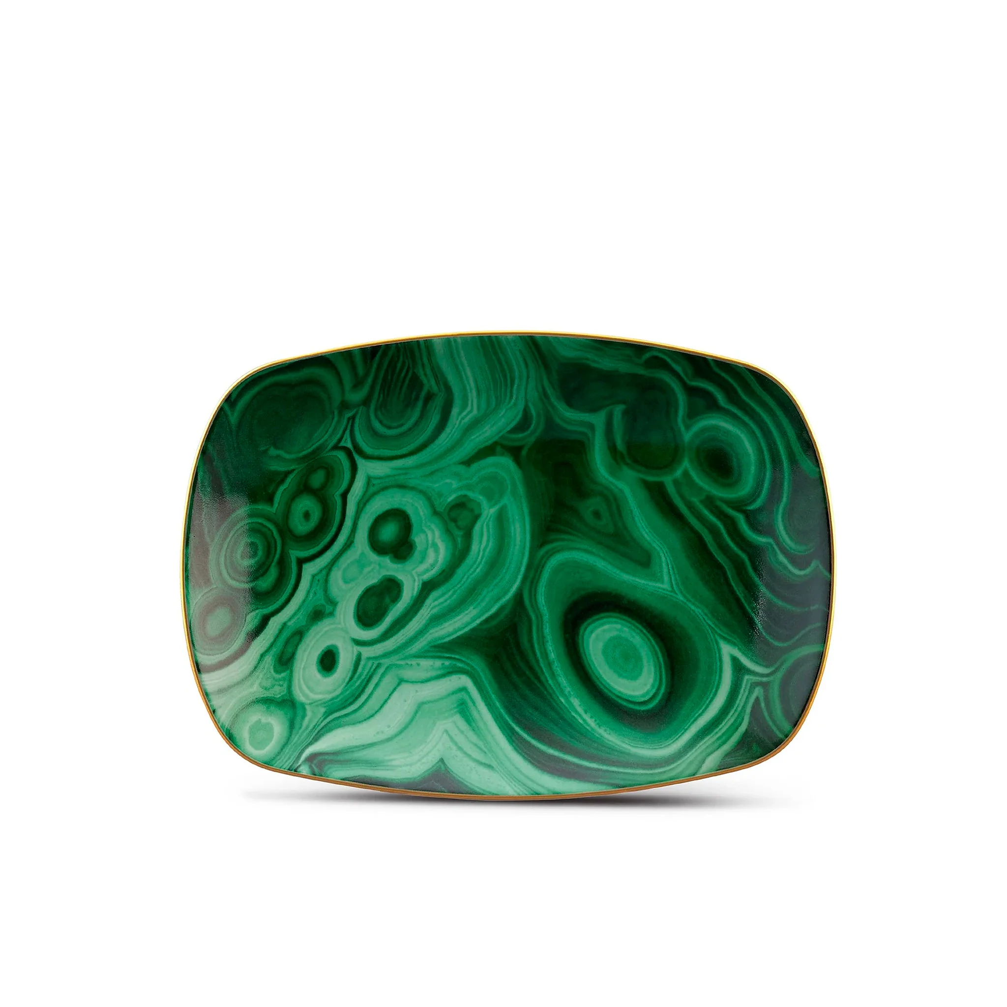 Malachite Rectangular Tray - L'Objet - Image 2