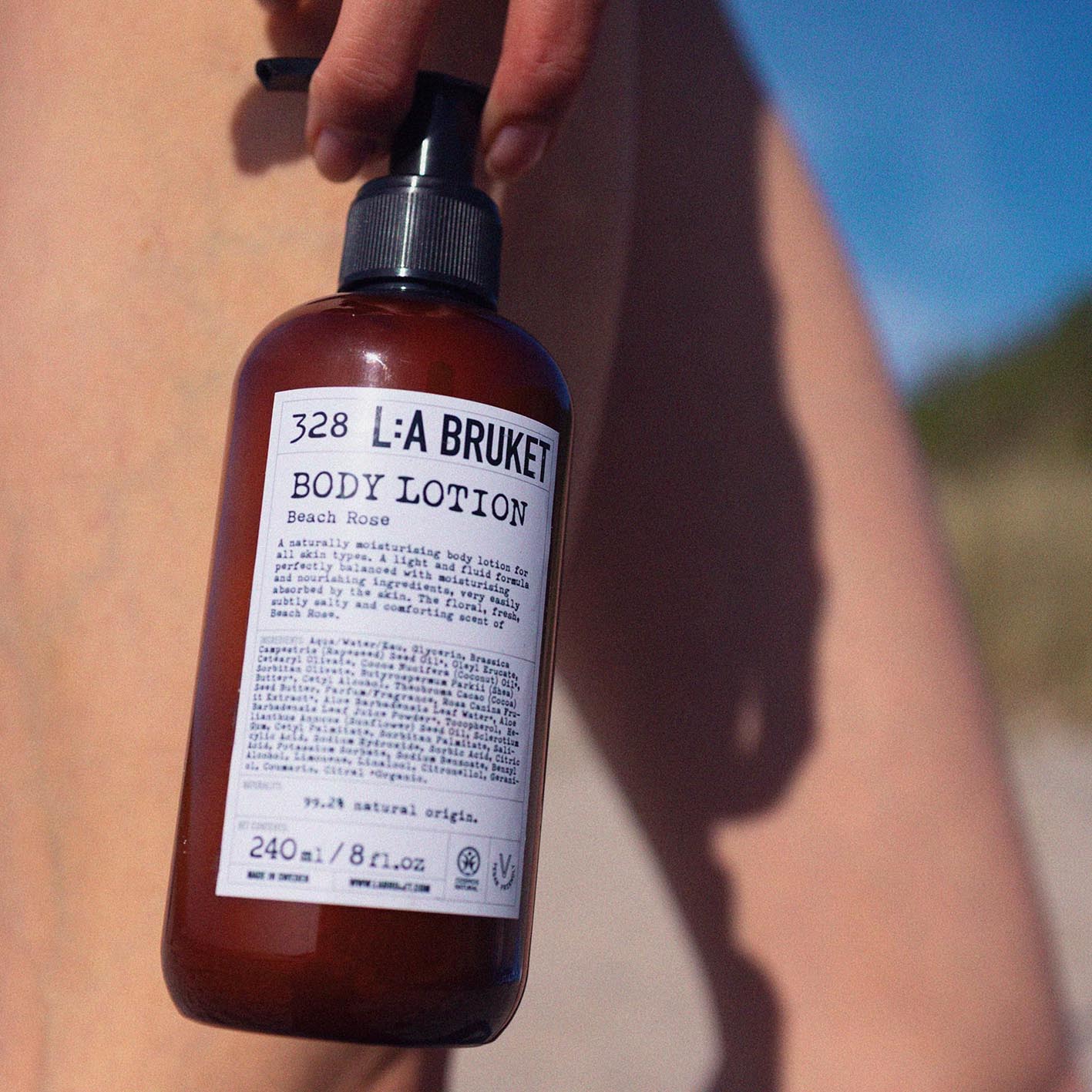 N. 328 Hand & Body Lotion Beach Rose - L:A Bruket - Image 4