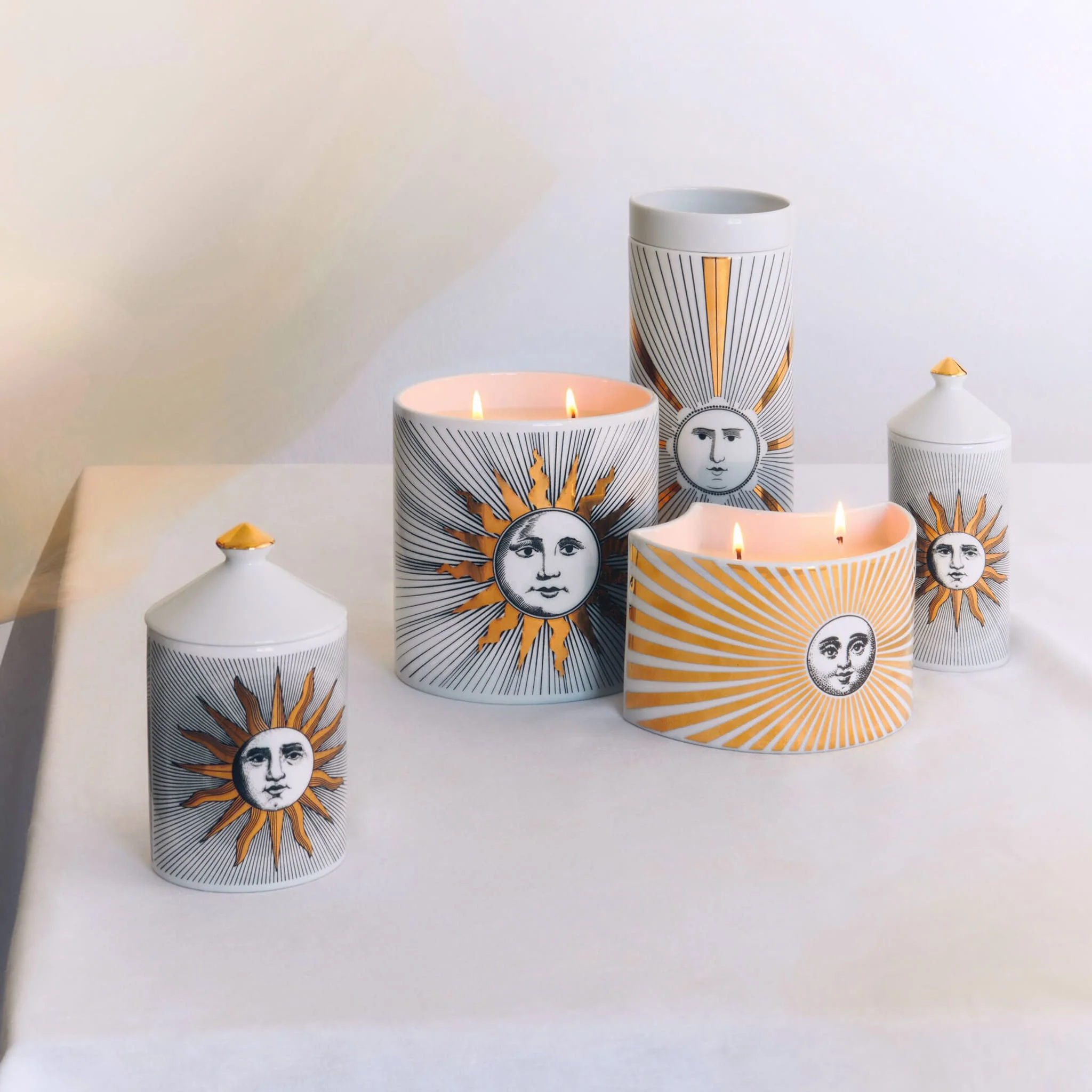 NEL MENTRE Candela Profumata Alta Soli - Fragranza Immaginazione - Fornasetti - Image 4