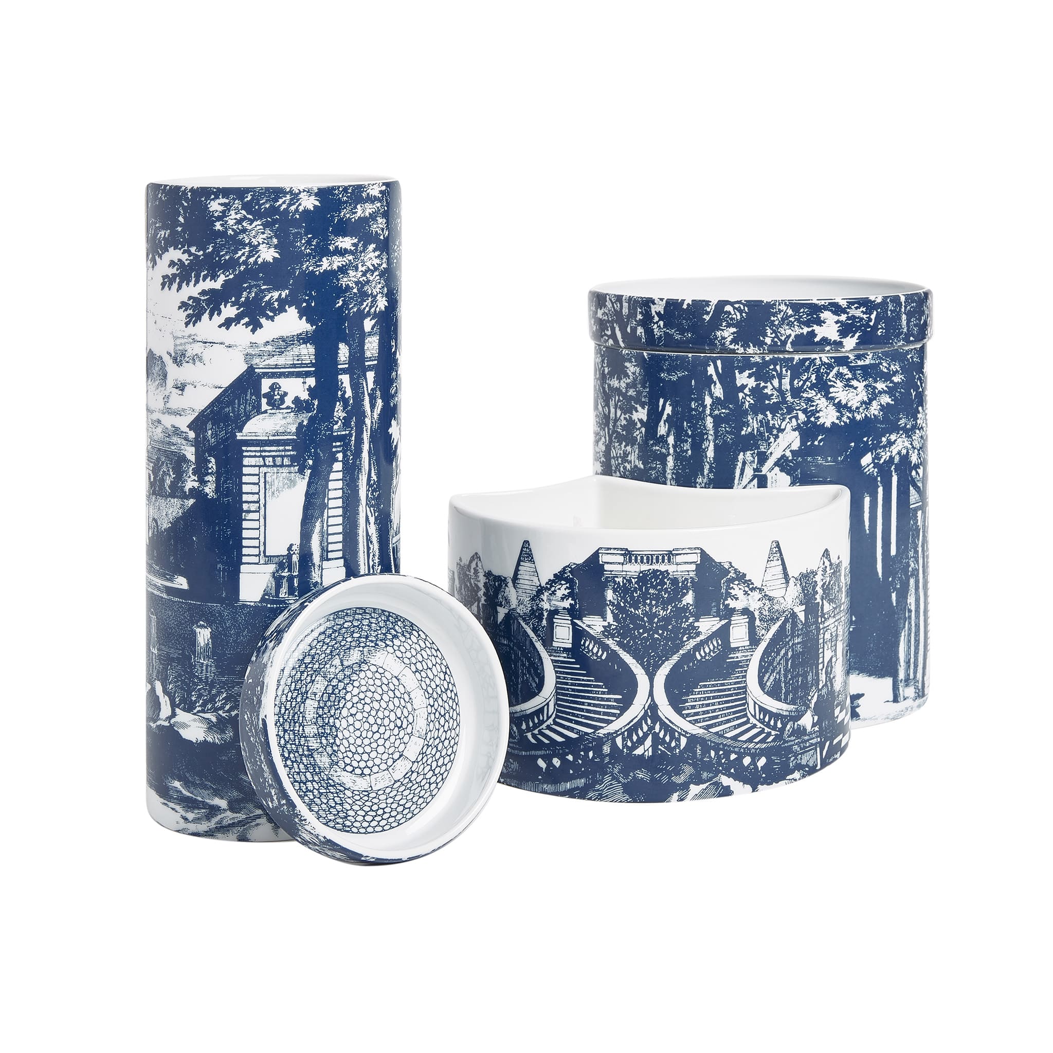 NEL MENTRE Set Candele Giardino Settecentesco - Fragranza Giardino Segreto - Fornasetti - Image 2