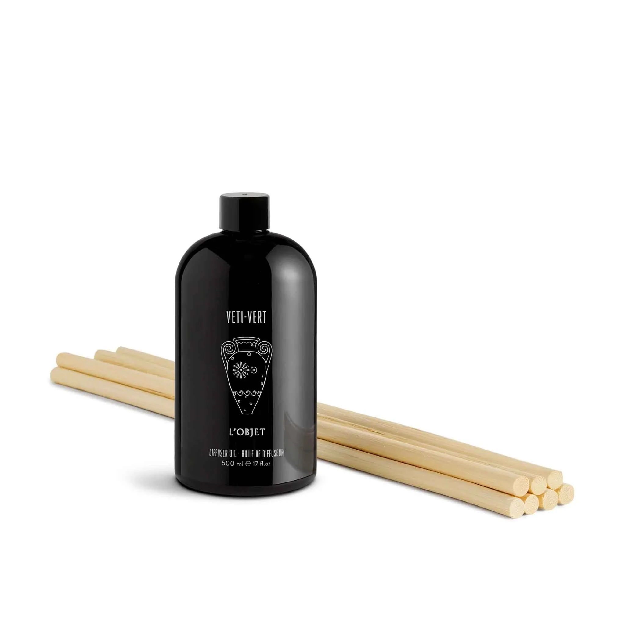 Pantheon Veti-Vert Diffuser Oil + Reeds Refill - L'Objet