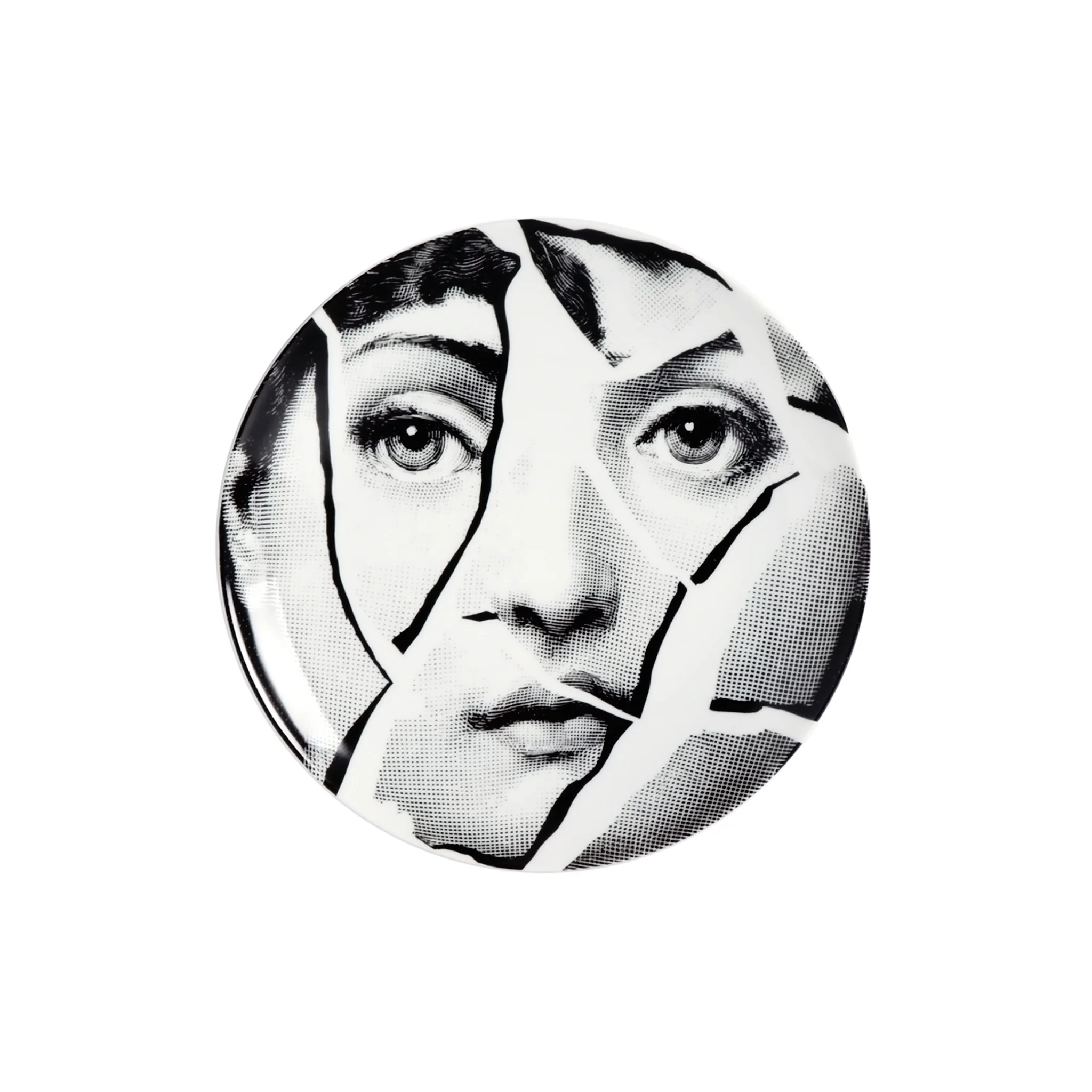 Piatto Tema e Variazioni n.2 B/N - Fornasetti