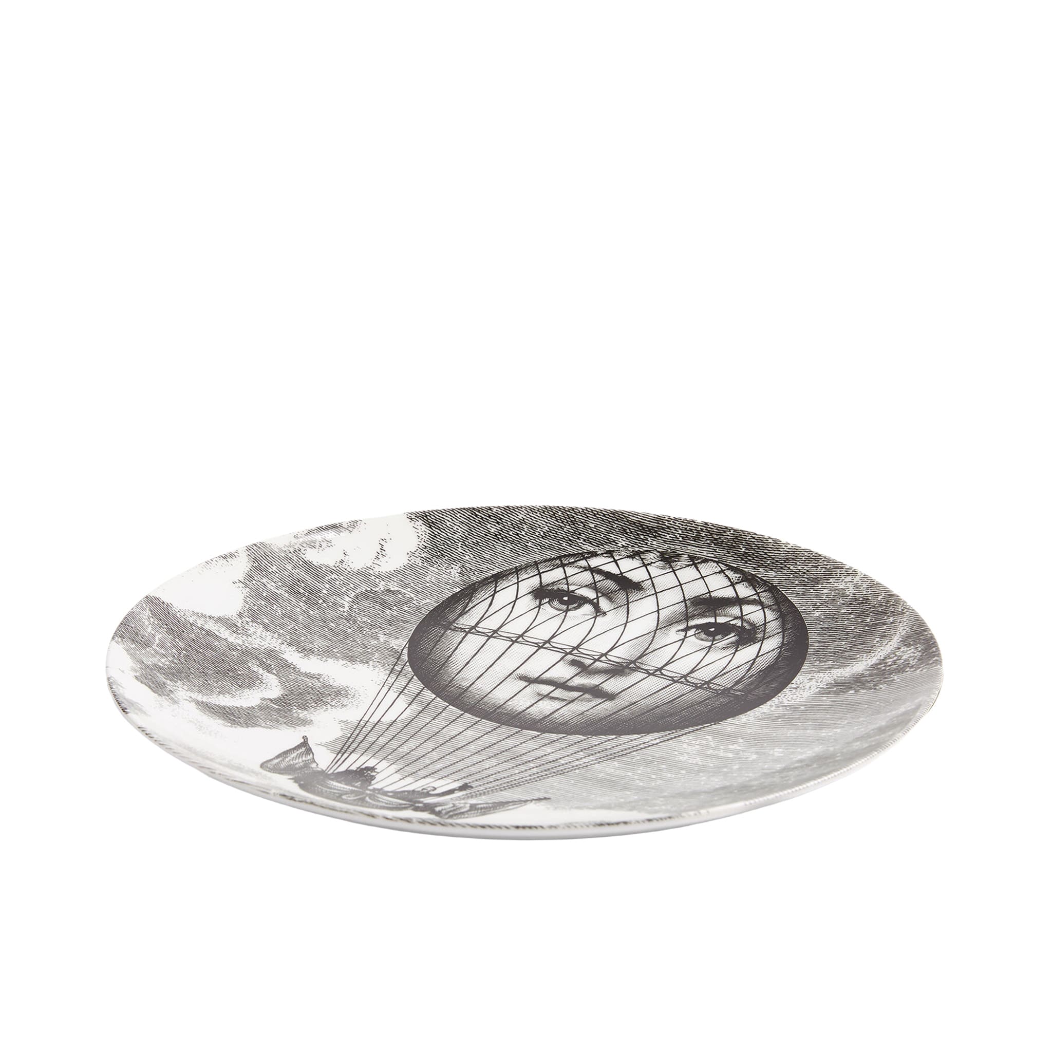 Piatto Tema e Variazioni n.93 B/N - Fornasetti - Image 2