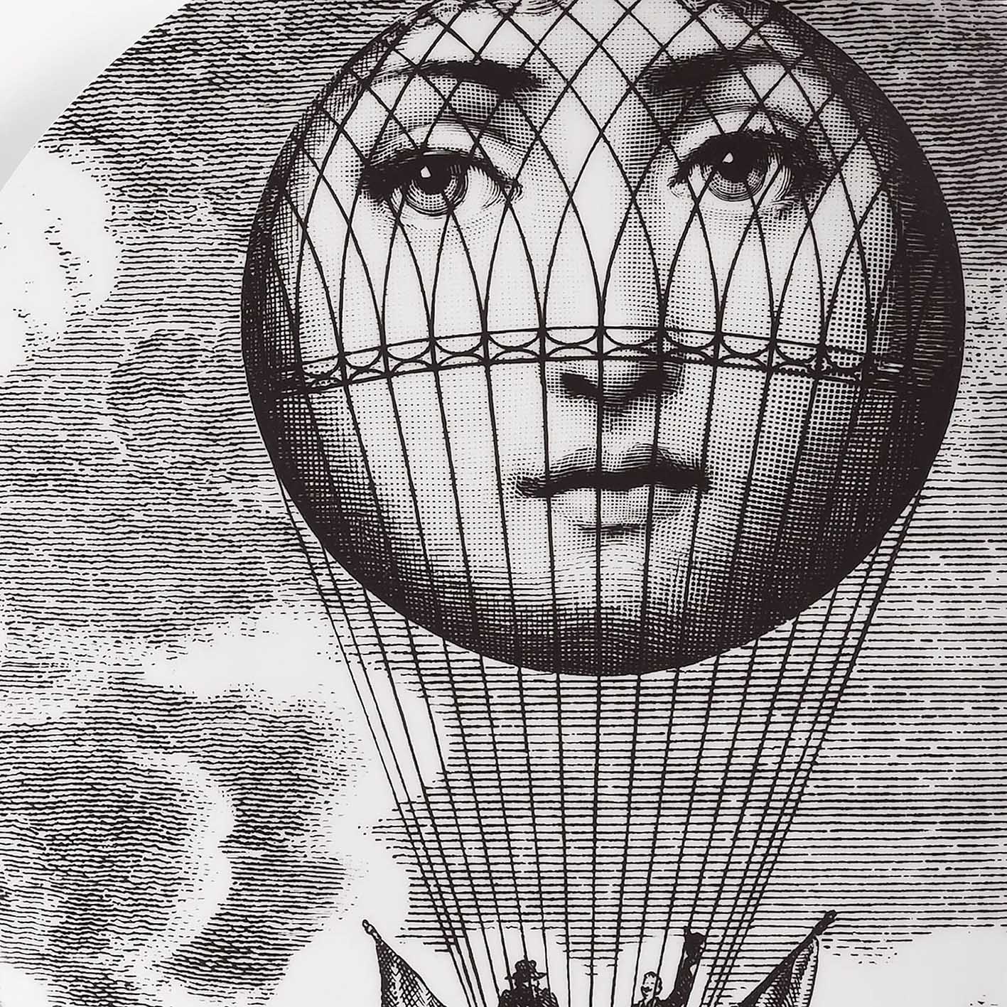 Piatto Tema e Variazioni n.93 B/N - Fornasetti - Image 4