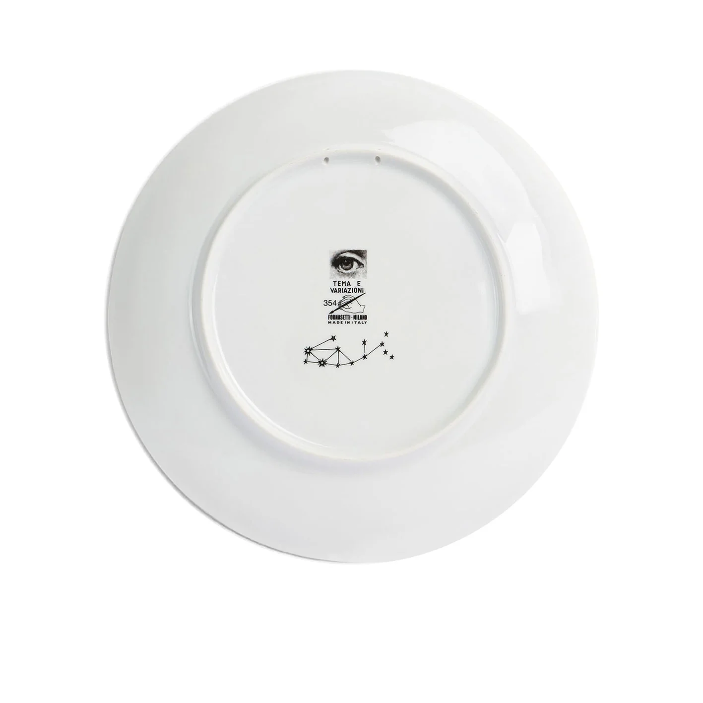 Piatto Zodiaco Bilancia Tema e Variazioni N. 354 - Fornasetti - Image 2