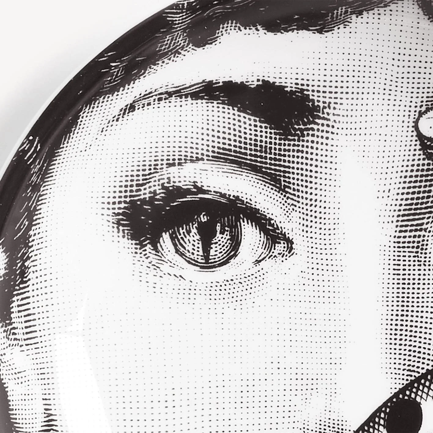 Posacenere Tema e Variazioni N.383 B/N - Fornasetti - Image 4