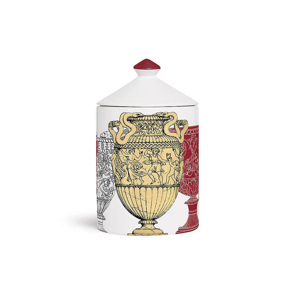 Fornasetti New Candles: Reperti, Bocche, Tra i Fiori