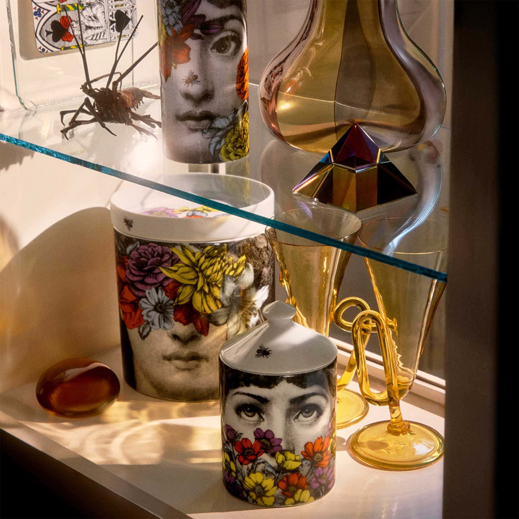 SE POI Candela Piccola Tra i Fiori - Fragranza Giardino Segreto - Fornasetti - Image 3