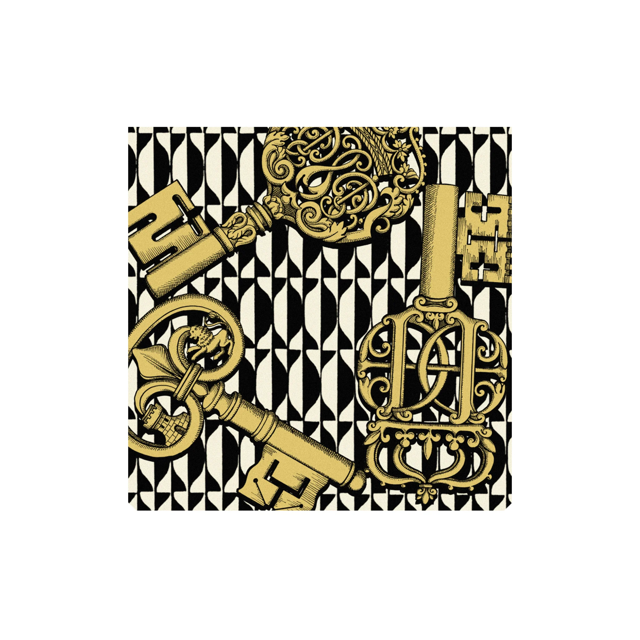 Sgabello Chiavi e Losanghe - Fornasetti - Image 3