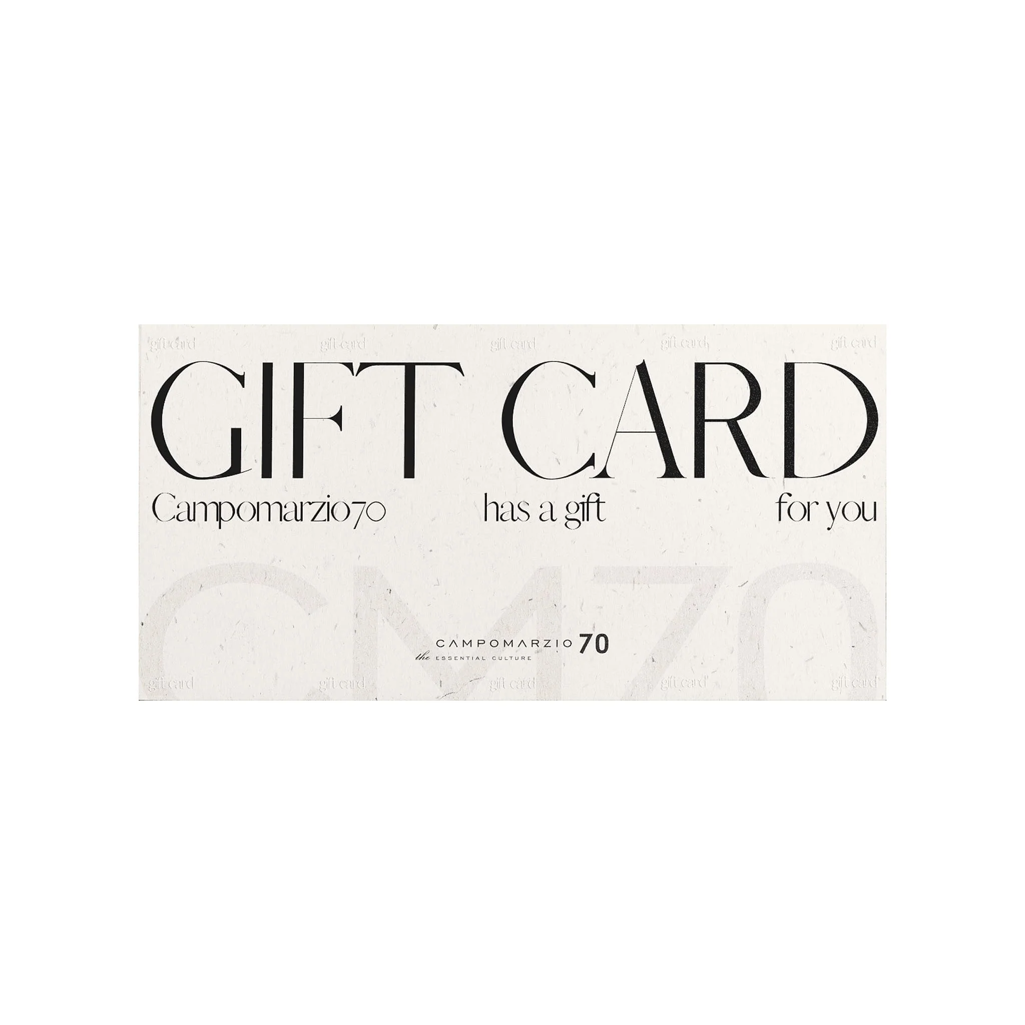 GIFT CARD DIGITALE